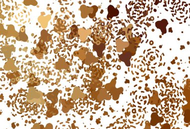 Memphis şekilli Light Brown vektör arkaplanı. Soyut tarzda rengarenk gradyan şekilleri olan bir resim. Bir cep telefonu için arka plan.