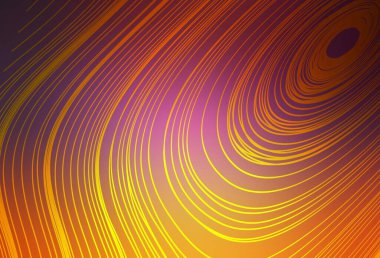 Açık pembe, sarı vektör renkli bulanık fon. Soyut renkli gradyan çizimi. Tasarımlar için arka plan.