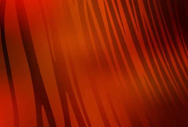Modèle Vectoriel Rouge Clair Avec Des Lignes Douces Illustration Abstraite — Image vectorielle