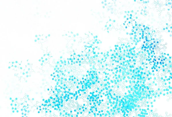 Azzurro Sfondo Vettore Giallo Con Forme Intelligenza Artificiale Struttura Colorata — Vettoriale Stock