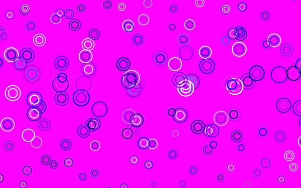 Светло Фиолетовый Розовый Векторный Фон Пятнами Иллюстрация Набором Ярких Красочных — стоковый вектор