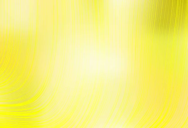 Světle Žlutý Vektor Moderní Elegantní Pozadí Barevná Ilustrace Abstraktním Stylu — Stockový vektor