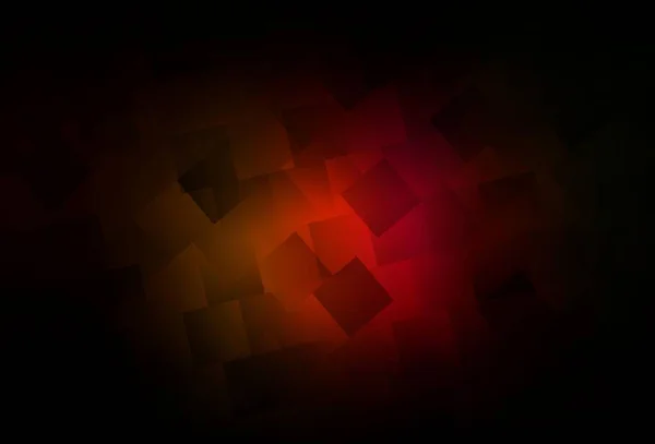 Tmavě Červená Žluté Vektorové Pozadí Polygonálním Stylu Třpytivé Abstraktní Ilustrace — Stockový vektor
