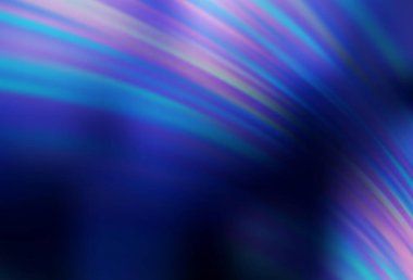 Koyu mavi vektör soyut bulanık görünüm. Parlak renkli bir illüstrasyon. Web siteniz için bulanık tasarım.