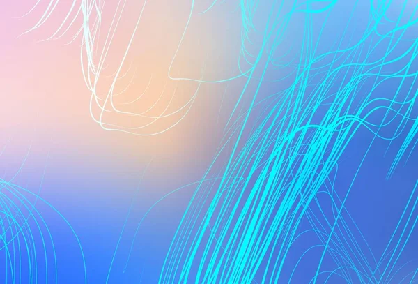 Açık pembe, mavi vektör soyut parlak desen. Renkli soyut çizimler ve gradyan. Tasarımının yeni yolu.