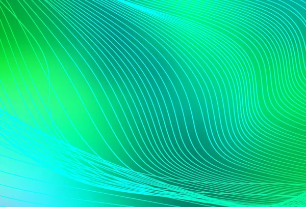 Светло Зеленый Вектор Размытый Окрашенный Узор Красочная Абстрактная Иллюстрация Градиентом — стоковый вектор