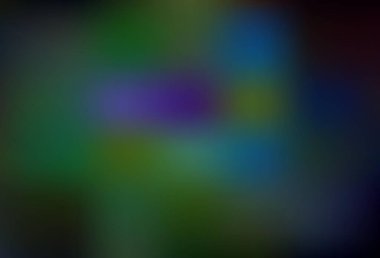 Koyu mavi, yeşil vektör bulanık parlak soyut doku. Gradyan tasarımlı, soyut, ışıltılı çizimler. İşiniz için en iyi bulanık tasarım..