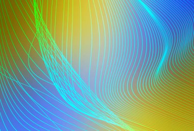 Açık mavi, sarı vektör parlak şablonu bulanıklaştırdı. Görüntü tarzında tamamen yeni bir renkli çizim. Marka kitabı için zarif bir arkaplan.