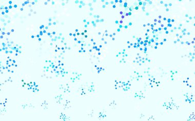 Yapay zeka yapısına sahip açık yeşil vektör şablonu. Renkli yapay zeka yapısı, eğimli çizgiler ve noktalar. Teklif verilerinin tanıtımı için akıllı tasarım.