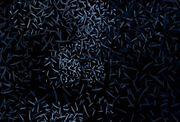 Темный Синий Вектор Искушают Повторяющимися Палками Размытый Декоративный Дизайн Простом — стоковый вектор