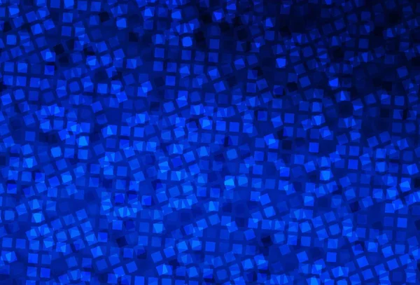 Texture Vectorielle Bleu Foncé Style Rectangulaire Rectangules Sur Fond Abstrait — Image vectorielle