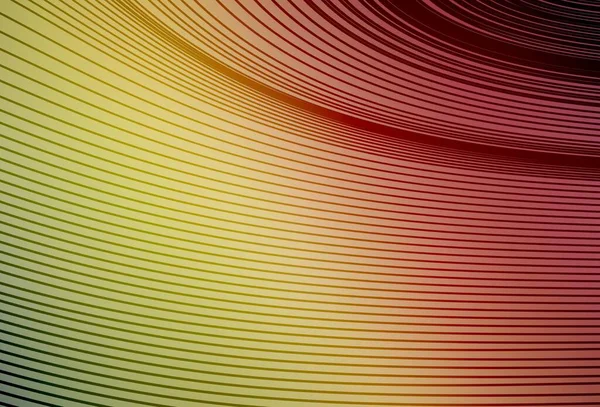 Hellgrüner Roter Vektorhintergrund Mit Schiefen Linien Eine Umlaufende Abstrakte Illustration — Stockvektor