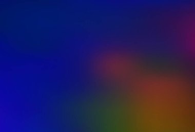 Koyu mavi, sarı vektör soyut parlak desen. Parlak renkli bir illüstrasyon. İşiniz için en iyi bulanık tasarım..