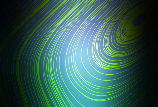 Dunkelblaue Grüne Vektorabstrakte Helle Vorlage Leuchtend Bunte Illustration Smartem Stil — Stockvektor