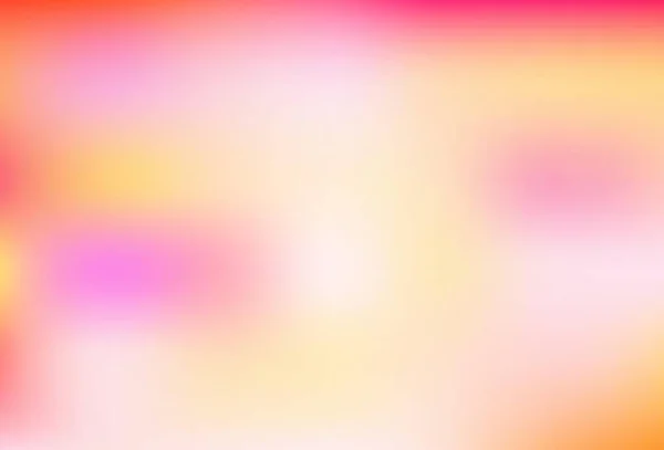 Світло Рожевий Жовтий Вектор Розмитий Візерунок Сучасна Абстрактна Ілюстрація Градієнтом — стоковий вектор