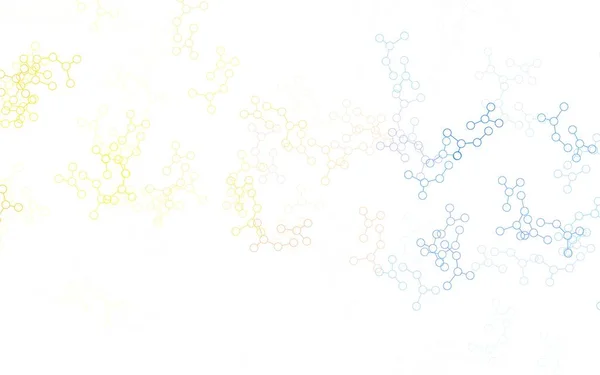 Modèle Vectoriel Brun Clair Avec Réseau Intelligence Artificielle Illustration Abstraite — Image vectorielle