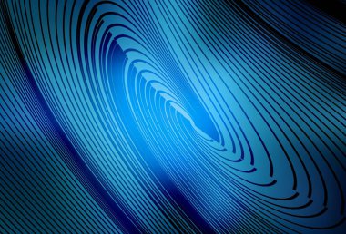 Açık mavi çizgili vektör arkaplanı. Basit çizgilerle renkli gradyan çizimi. Tasarımınız için desen.