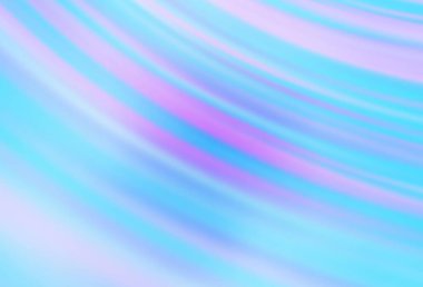 Açık pembe, mavi vektör bulanık desen. Eğilimli zarif, parlak bir çizim. Tasarımlar için arka plan.