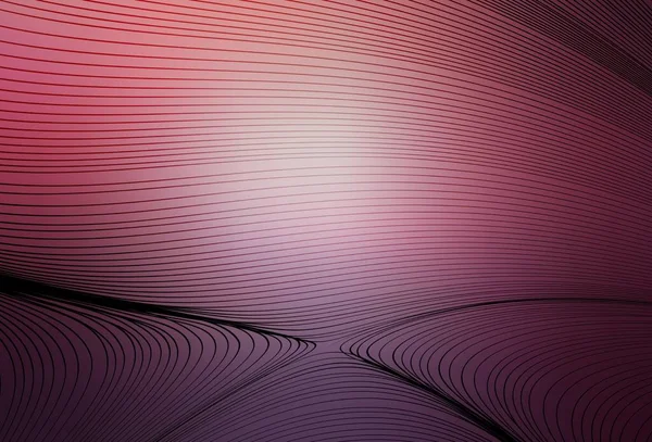 Violet Foncé Fond Vectoriel Rose Avec Des Lignes Courbes Une — Image vectorielle