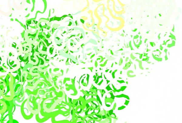 ライトグリーン 抽象的な形状のレッドベクトル背景 抽象的なスタイルでカラフルなグラデーションのイラスト 携帯電話の背景 — ストックベクタ