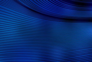 Çizgileri olan açık mavi vektör deseni. Yaratıcı illüstrasyon, yarım tonlu ve eğimli. Tasarımınız için basit şablon.