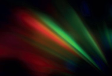 Koyu yeşil, kırmızı vektör parlak deseni bulanıklaştırdı. Renkli soyut çizimler ve gradyan. İş tasarımınız için yeni biçim.