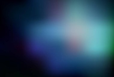 Koyu mavi vektör soyut bulanık arkaplan. Soyut ve gradyan renkte renkli çizimler. Marka kitabınız için yeni biçim tasarımı.