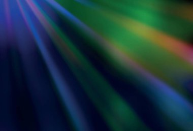 Koyu mavi, sarı vektör parlak soyut arkaplan. Eğilimli zarif, parlak bir çizim. İş tasarımınız için yeni biçim.