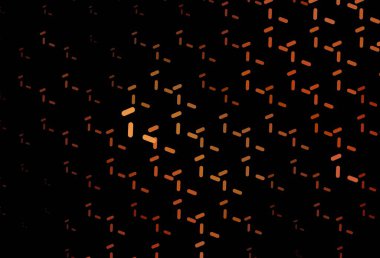 Tekrarlanan çubuklu koyu kırmızı vektör şablonu. Çizgilerle modern geometrik soyut çizim. Reklamlar, posterler, afişler için desen.