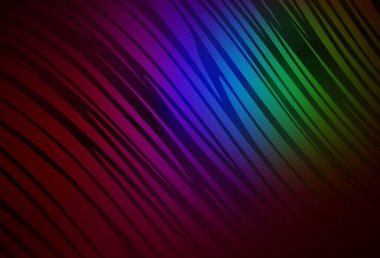 Wry çizgileri olan koyu renkli vektör arkaplanı. Çağdaş gradyan soyut çizgileri olan çizimler. İşiniz için en iyi tasarım.