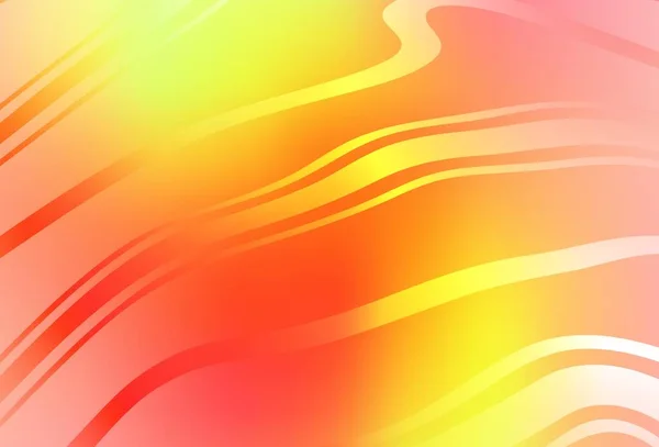 Світло Червоний Жовтий Вектор Розмиває Яскравий Шаблон Сучасна Абстрактна Ілюстрація — стоковий вектор