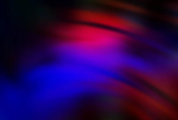 Темно Синий Красный Вектор Размыт Блеском Текстурой Творческая Иллюстрация Полутоновом — стоковый вектор