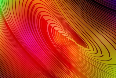 Wry çizgileri olan koyu renkli vektör arkaplanı. Eğilimli soyut bir çizim. Tasarımınız için desen.