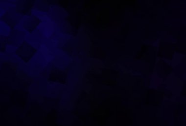 Kare şeklinde koyu mavi vektör deseni. Dikdörtgenli soyut gradyan çizimi. İş ilanınız için akıllı tasarım.