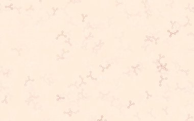 Yapay zeka verileriyle birlikte açık kırmızı vektör arkaplanı. Soyut şablondaki yapay zeka şekilleriyle parlayan illüstrasyon. Teklif verilerinin tanıtımı için akıllı tasarım.