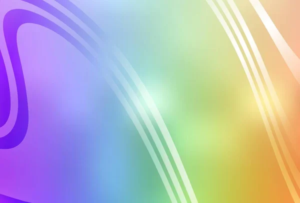 Light Multicolor Vector Abstract Verschwommener Hintergrund Glitzernde Abstrakte Illustration Mit — Stockvektor