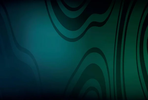 Темно Синій Зелений Вектор Розмитий Візерунок Нова Кольорова Ілюстрація Стилі — стоковий вектор