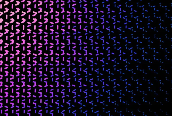 Koyu pembe, keskin çizgileri olan mavi vektör deseni. Bulanık arkaplanda gradyanı olan çizgiler. Meşgul web siteleriniz için şablon.