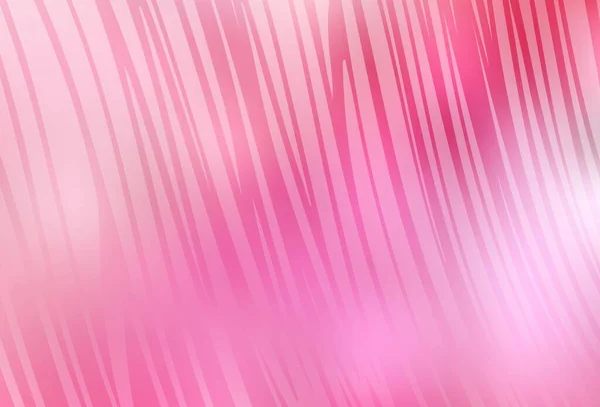 Light Pink Vektor Sablon Vonalak Színes Geometriai Minta Lejtős Vonalakkal — Stock Vector