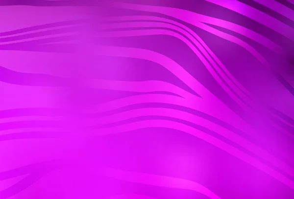Шаблон Светло Фиолетового Вектора Линиями Красочная Иллюстрация Абстрактном Стиле Градиентом — стоковый вектор