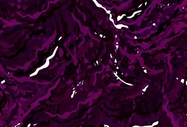 Eğri çizgileri olan koyu pembe vektör deseni. Soyut tarzda gradyan çizgilerle akıllı illüstrasyon. İşiniz için en iyi tasarım.