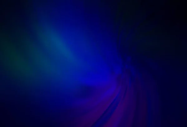 Donkerblauw Groen Vector Abstracte Indeling Nieuwe Gekleurde Illustratie Wazige Stijl — Stockvector