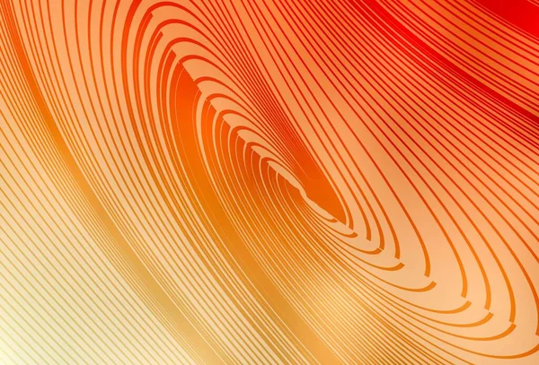 Sfondo Vettoriale Arancione Chiaro Con Linee Spiritose Illustrazione Moderna Gradiente — Vettoriale Stock