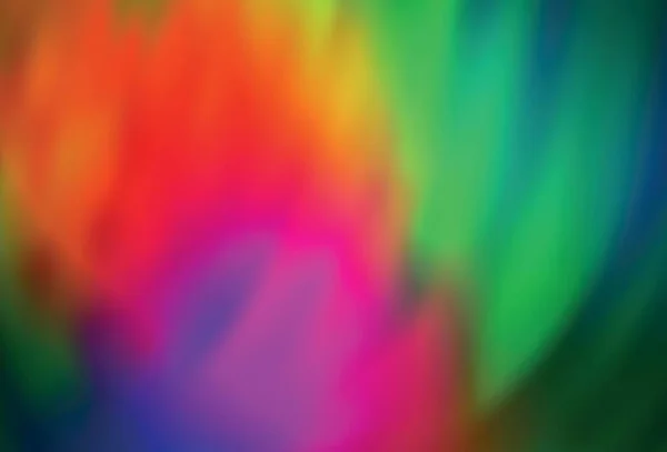Layout Abstrato Vetorial Multicolor Escuro Glitter Ilustração Abstrata Com Design — Vetor de Stock