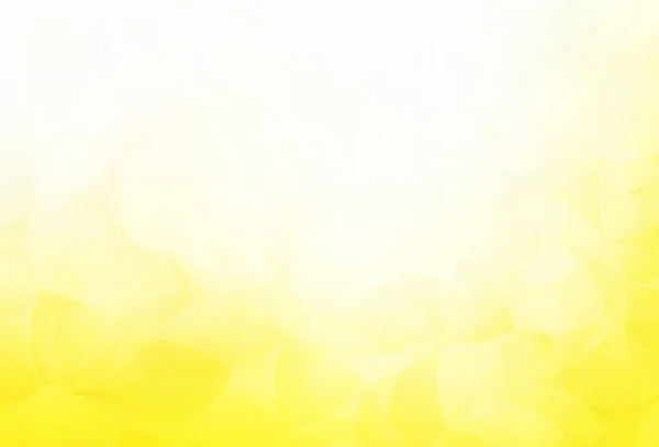 Luz Padrão Triângulos Gradiente Vetor Amarelo Ilustração Poligonal Brilhante Que —  Vetores de Stock