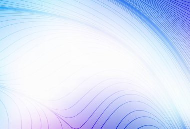 Açık pembe, çizgileri olan mavi vektör deseni. Basit çizgilerle renkli gradyan çizimi. Posterler ve afişler için iş tasarımı.