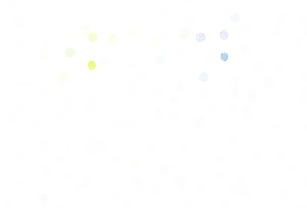 Светло Зеленый Красный Векторный Фон Пятнами Размытый Декоративный Дизайн Абстрактном — стоковый вектор