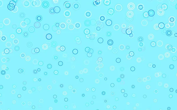 Light Blue Vector Template Circles Blurred Decorative Design Abstract Style — Stock Vector