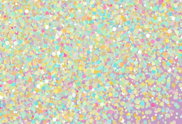 Světlý Vícebarevný Vektorový Obrazec Kuličkami Abstraktní Ilustrace Barevnými Bublinami Přírodním — Stockový vektor