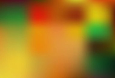 Koyu yeşil, sarı vektör renkli soyut arkaplan. Yaratıcı illüstrasyon, yarım tonlu ve eğimli. Tasarımlar için arka plan.